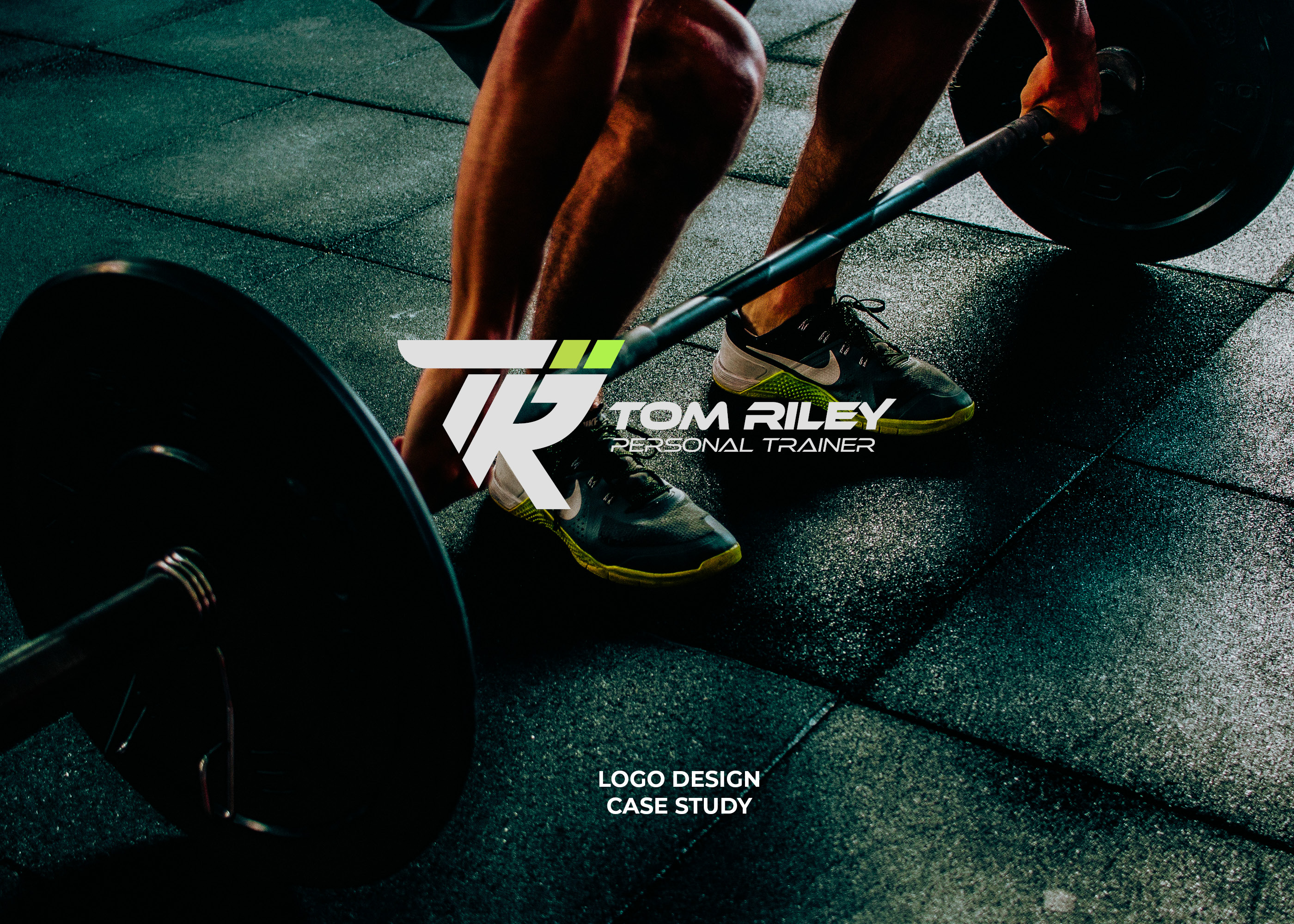 Tom Riley PT - Personal Trainer Logo Design Case Study By Mateusz ...