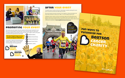 Fun ways to Fundraise for Beatson Cancer Charity. brochure design glasgow design for print g3 creative graphic design print design glasgow