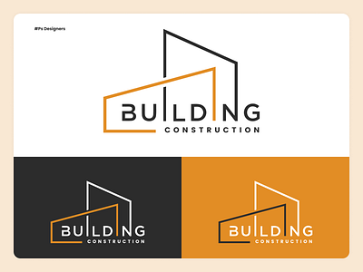 Building Construction Logo Design branding building color con design graphic design illustration logo typography ui ux vector