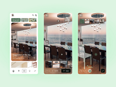 maijaus — AR Furniture App Concept app app design concept design mobile app concept ui