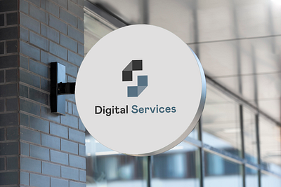 Digital Services Logo Presentation branding digital logo digital logo design digital services logo digital services logo design graphic design logo logo design logopresentation motion graphics presentation
