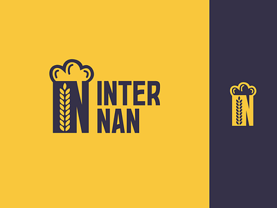 INTER NAN 3d bakery bakery ingredients bakery logo bakery products bakery shop black branding design graphic design illustration logo logo design minimal motion graphics simple ui vector