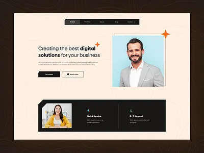 Corporate Business Website 2023 business website corporate corporate business corporate web ui header it minimal startup tech trendy ui ux web design web ui website