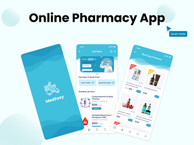 Online Pharmacy App UI mobile app ui
