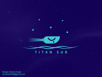 Titan Sub illustration arabic brand branding calligraphy artist logo logoconcept minimal logo sad logo simple logo titan illustration titan logo titan sub