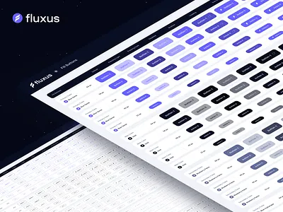 Fluxus Mobile Design System buttons clean colors component sheet components dashboard design system font form graphic grid guidelines human interface guidelines mobile mobile design patterns react system ui ux