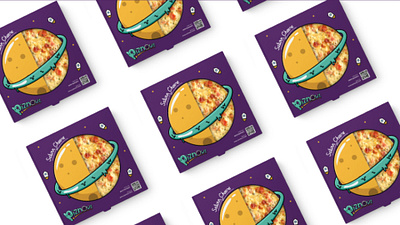 Piznout - Packaging Design branding branding design graphic design illustration packaging pizza playfull print design