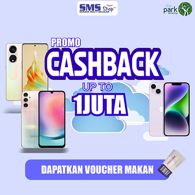 PROMO CASH BACK LEASING brand brand post design handphone illustration iphone iphone 14 logo nokia