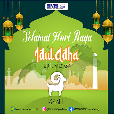 HAPPY EID ADHA brand brand post design handphone illustration iphone iphone 14 logo nokia ui