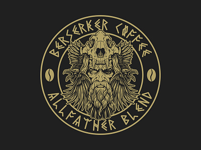 Berserker Coffee - All Father Blend all father shield maiden valkyrie
