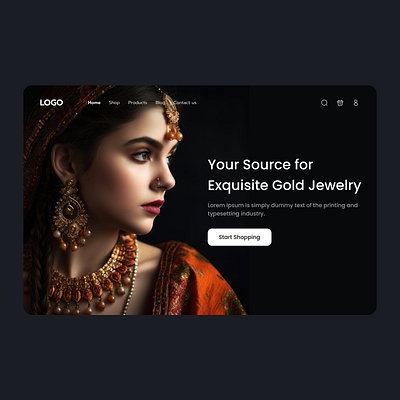 Gold Website Design