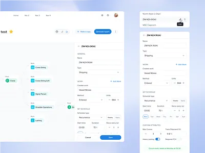 RASP - B2B SaaS b2b blue clean design details edit flow layout management minimalist node product saas settings ui ui design uiux ux design webapp website