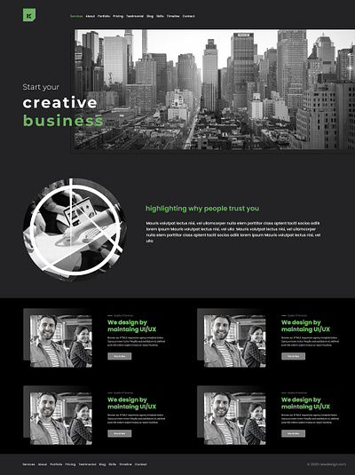 Singal page design 3 branding design graphic design illustration logo typography ui ux vector website design