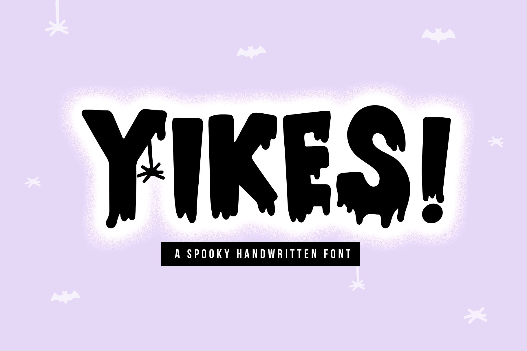 Yikes | Dripping Halloween Font app branding design graphic design illustration logo typography ui ux vector