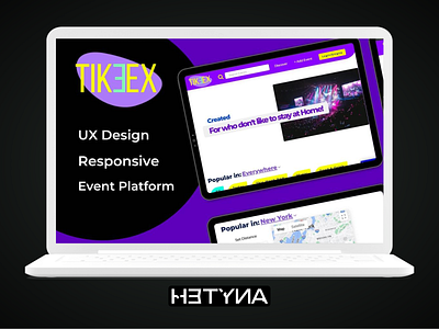 Tikeex Pro - UI/UX Event platform concept template - MVP Rready app branding design desing graphic design illustration logo mvp typography ui ux vector web design webapp