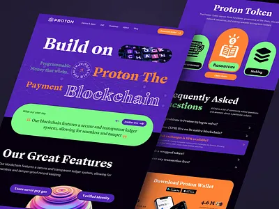 Web3 marketing landing page blockchain landing page crypto landing page cryptocurrency dark landing page graphic design homepage landing page nft landing page nft marketplace product landing page uiux web design web3 web3 landing page web3 website website website design