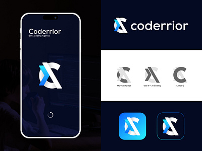 Coding Agency Logo Design (unused) best logo brand branding code coderrior codes coding design gradient logo graphic design logo logofolio logos modern logo programming vecplus vector warrior warrior logo warriors