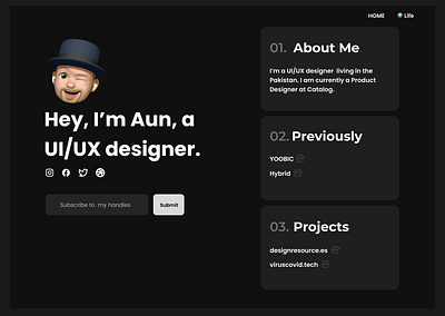 Portfolio design branding design portfolio typography ui uiesign uiuxdesign ux webdesign