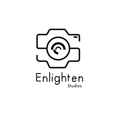 Enlighten Studios artem studios branding branding design branding designs camera logo company enlighten studios graphic design logo logo design