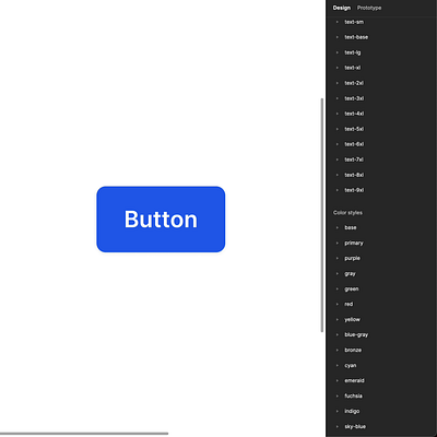 Multi-theme Button Component in Figma button component control dark mode design system figma interface ui ui kit ux variables