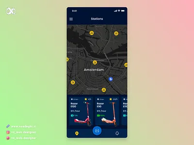 Map - Daily UI 030 app appdesign dailyui figmadesign map ui uidesign ux webdesign