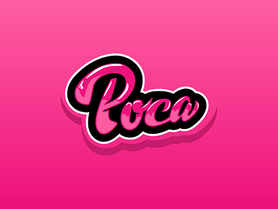 Poco esport logo streamer wordmark