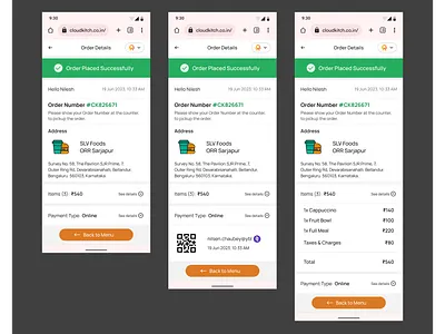 Order Detail Page design figma re ui uiux ux