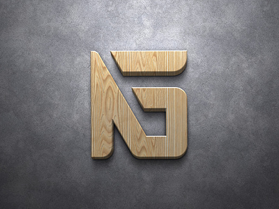 NG mockups presentation branding company company logo corporatedesign design elegant logo logodesign memorable monogrampixel simple