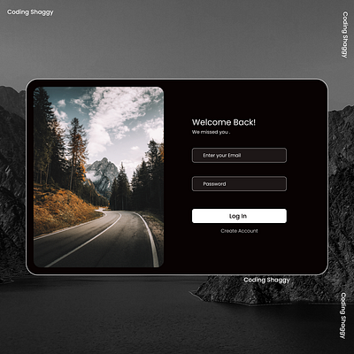 A Signup and LogIn form page with Form Validations branding codinglife design graphic design illustration landing page ui uiuxdesign web web development webdesign