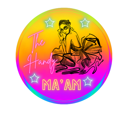 Logo for The Handy Ma'am branding graphic design logo