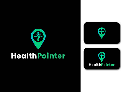 HealthPointer Logo Design appicon applogo branding creativelogo crypto healthlogo logo logoconcept logodaily logodesinger logoideas logoinspire logomark logoprocess modernlogo professionallogo tech