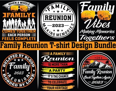 family reunion logo design