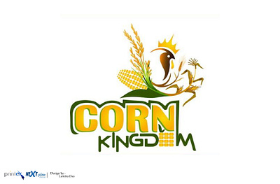 Corn kingdom Logo Outputs graphic design logo
