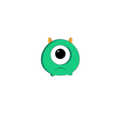 Cute Monster design graphic design illustration logo vector