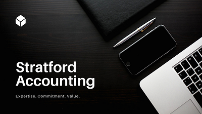 Accounting Service Website in Black and White Professional Style webdesign wedsite