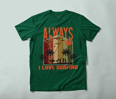 Summar Surfing t shirt design.. best t shirt custom t shirt design design favourite t shirt graphic design smmar t shirt summar vacation t shirt t shirt design t shirt designs typography vector vintage t shirt design