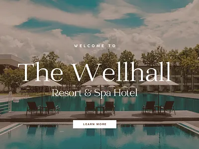 Hotels Business Website in Brown White Modern Elegance Style best website designer graphic design html5 landingpage ui