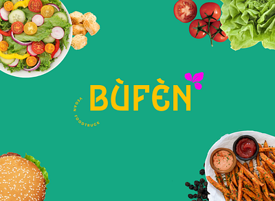 Bufen | A full package branding project from scratch brandbook branding guide illustration logo