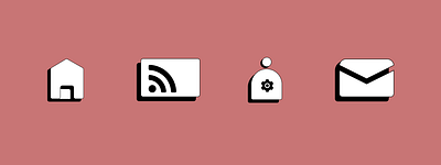 Shadow Icons animation app branding design graphic design icons logo nav bar typography ui ux vector