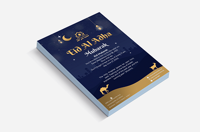 Photoshop I Flyer Design I Eid-ul-adha-2023 aesthetic branding career design eid eiduladha2023 flyer flyerdesign graphic design heavenly illustration logo photoshop ui ux vector