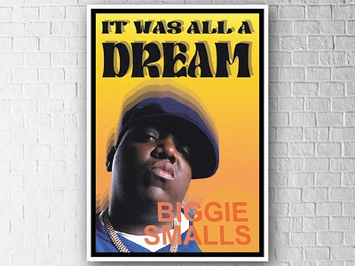 Notorious B.I.G Poster A3 addobe illustrator branding design digital digitalart digitalartist graphic design illustration logo merchdesign notorious b.i.g poster tshirtdesign vector vector design vectorart vectorartist web design