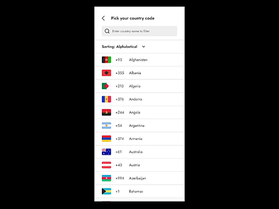 Dropdown list with countries, Animated. all countries animation animation countries design dropdown dropdown countries dropdown countries list dropdown list illustration ui