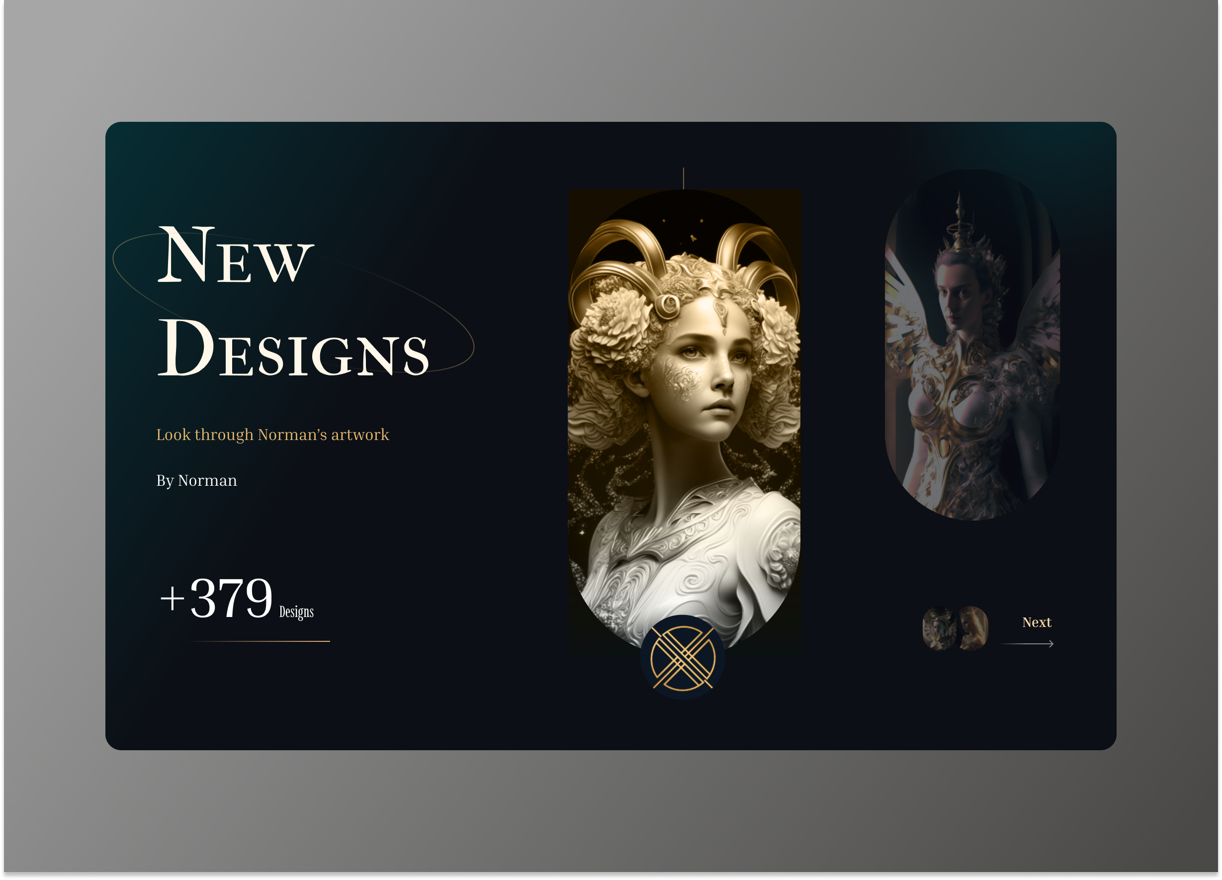 Online art gallery design graphic design ui uiux ux