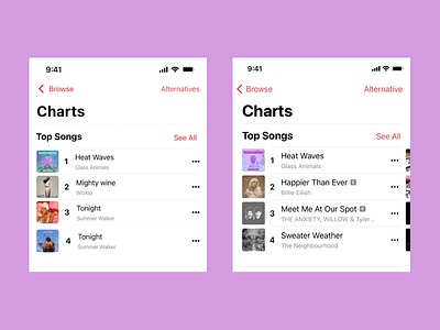 Apple Music Edition 🎵 app dailyui dailyui or www.dailyui.co design illustration ui