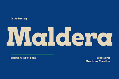 Maldera Slab Serif Display Font animation branding creative market design font fonts graphic design illustration logo maulana creative nostalgic serif font slab font slab serif