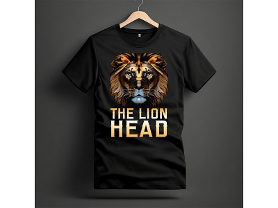LION HEAD T-SHIRT DESIGN bulk design lion lionhead lionheart lionking lionmode lions liontattoo t shirt t shirt design trendy typography vector