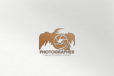 PHOTOGRAPHY LOGO DESIGN branding design graphic design illustration logo logo design typography ux vector