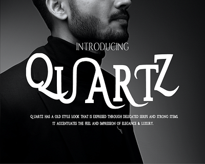 Quartz Font 3d animation app branding design font graphic design illustration logo ui