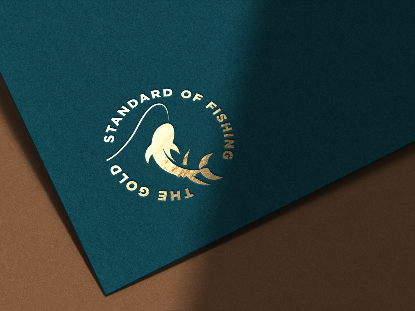 Fishing Seal branding calcutta charter coast design fish fishing flat gold gulf identity illustration illustrator logo print standard vector