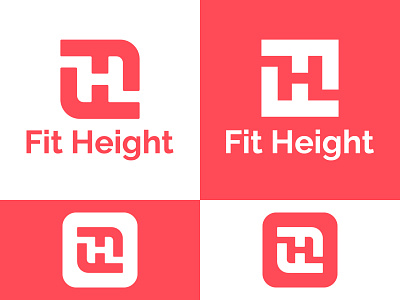 FH Letter Logo Design | Fit Height Logo Design branding design f logo fh letter logo fh logo design fit height logo h logo height logo logo logo design logo designer logo designs logo ideas logo inspiration logodesign logofolio logos logotipo logotype vector